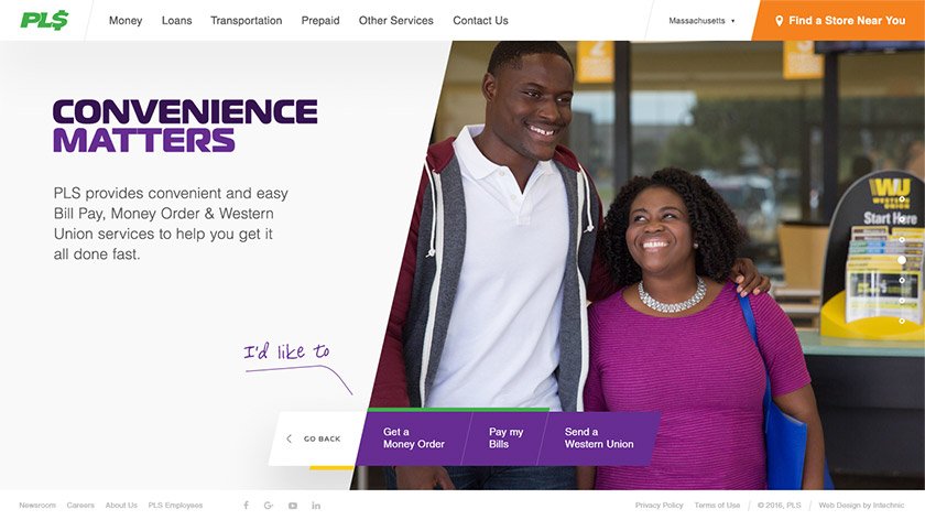 Financial Website UX Design Case Study - Convenience Matters