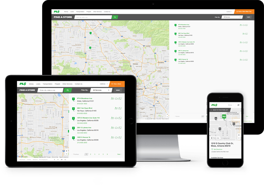 Financial Website UX Design Case Study - Store Locator at Your Fingertips