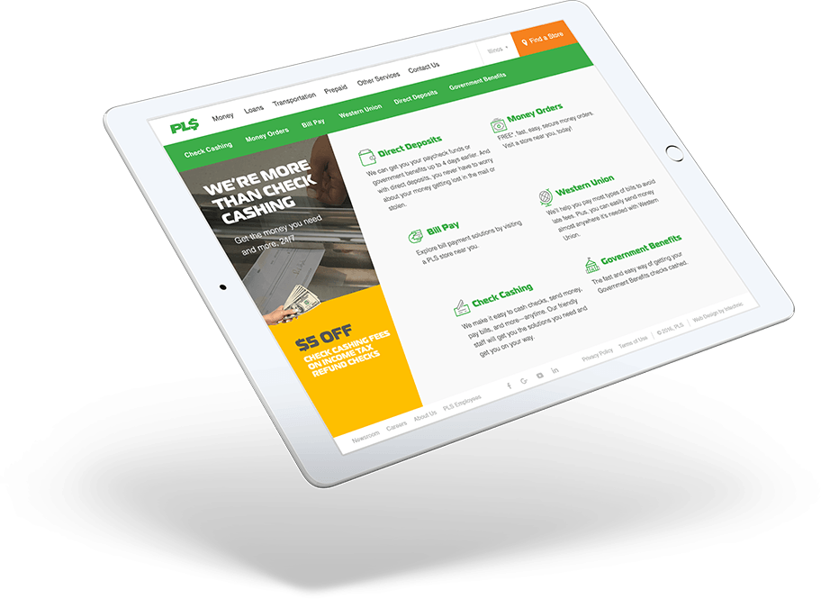 Financial Website UX Design Case Study - UX Audit Comes Second - iPad