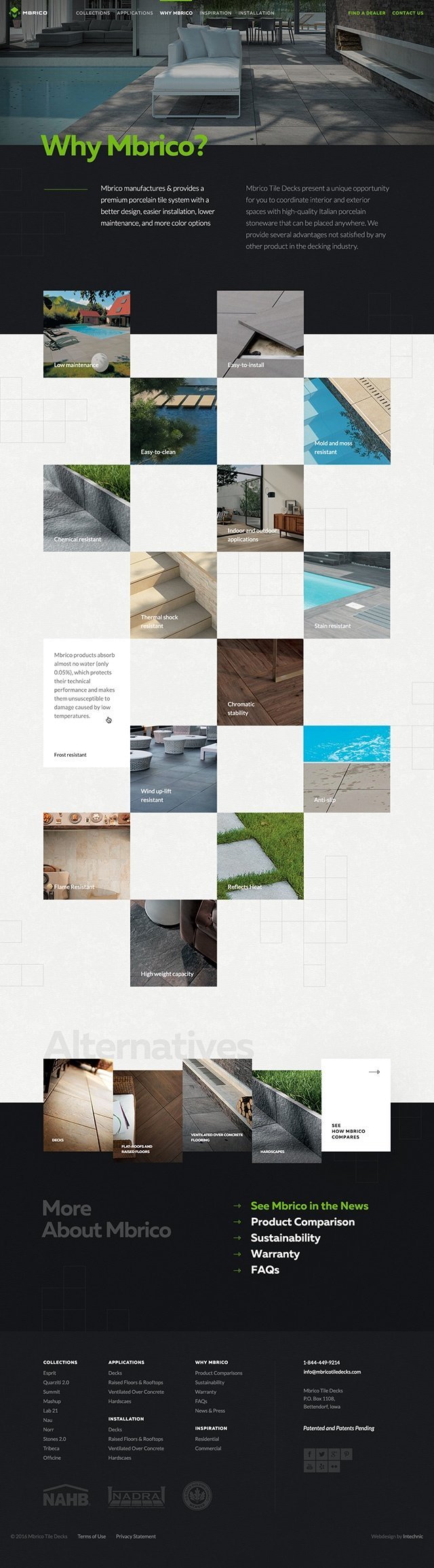 Manufacturing Website UX Design Case Study - Why Mbrico