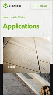 Manufacturing Website UX Design Case Study - Mobile 2